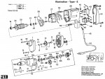 Bosch 0 601 107 001  Drill 110 V / Eu Spare Parts